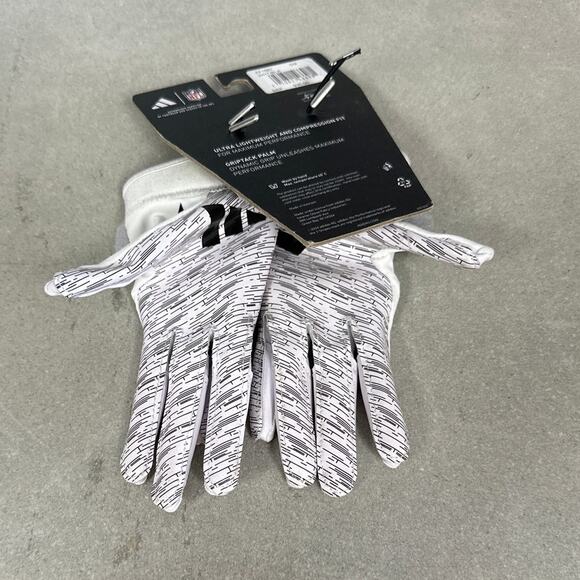 Adidas Youth Football Receiver Gloves Size Small New - Picture 2 of 4